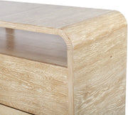 Cresthill Oak Wood Dresser in Natural - 862-D