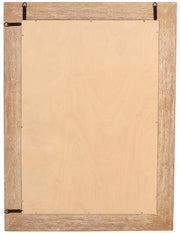 Cresthill Oak Wood Frame Mirror in White - 272-M