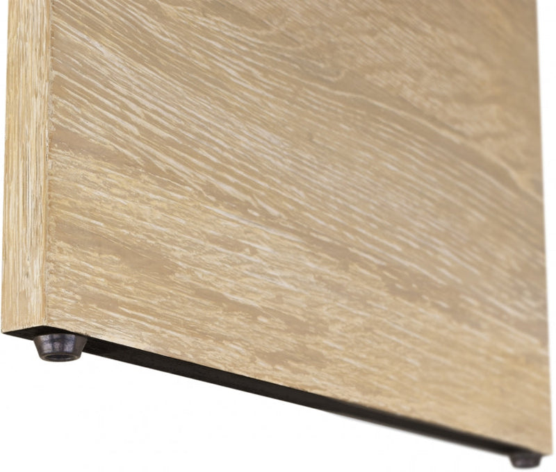 Cresthill Oak Wood Nightstand in White - 862-NS