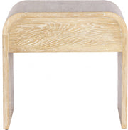 Cresthill Oak Wood Nightstand in White - 862-NS