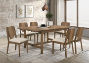 Crestmore 7-piece Rectangular Dining Table Set Walnut - 108571-S7