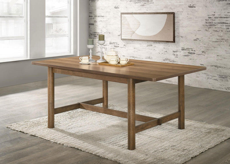 Crestmore 71-inch Rectangular Wood Dining Table Walnut - 108571