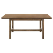 Crestmore 71-inch Rectangular Wood Dining Table Walnut - 108571
