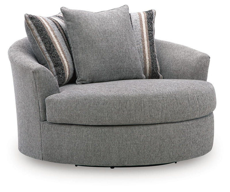 Creston Heights Smolder Oversized Swivel Accent Chair - PC6410621