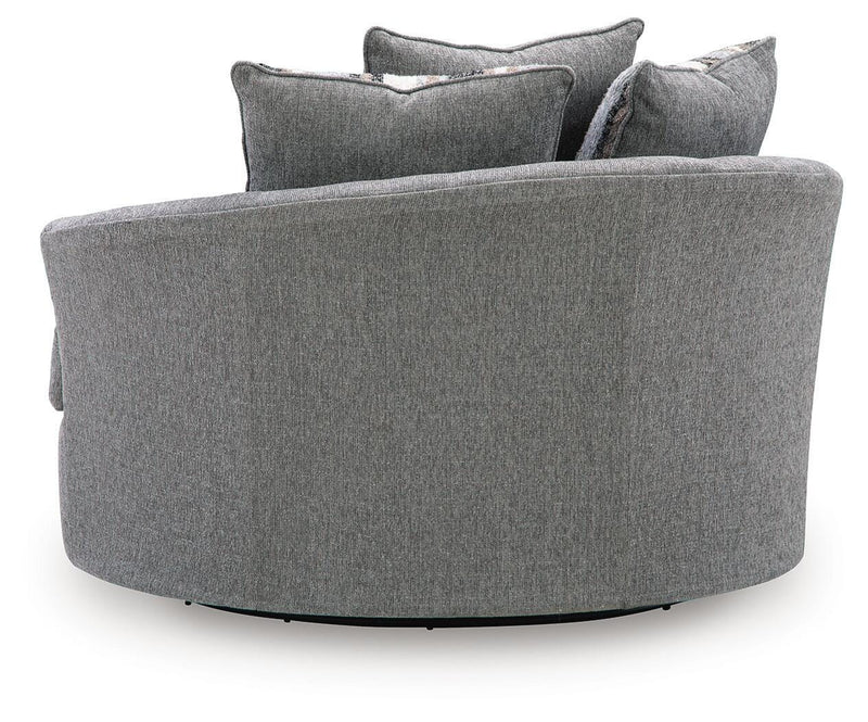 Creston Heights Smolder Oversized Swivel Accent Chair - PC6410621
