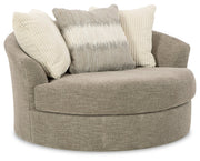 Creswell Oversized Swivel Accent Chair - Gate FurnitureChair