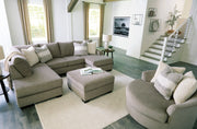 Creswell Stone LAF Sectional - Gate FurnitureSectional