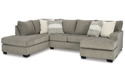 Creswell Stone LAF Sectional - Gate FurnitureSectional