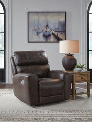 Crossplex Smoke Power Recliner - PCU6450613