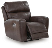 Crossplex Smoke Power Recliner - PCU6450613