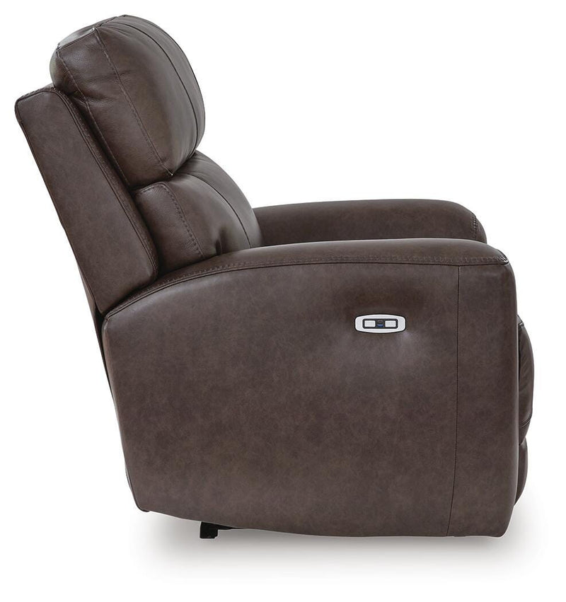 Crossplex Smoke Power Recliner - PCU6450613