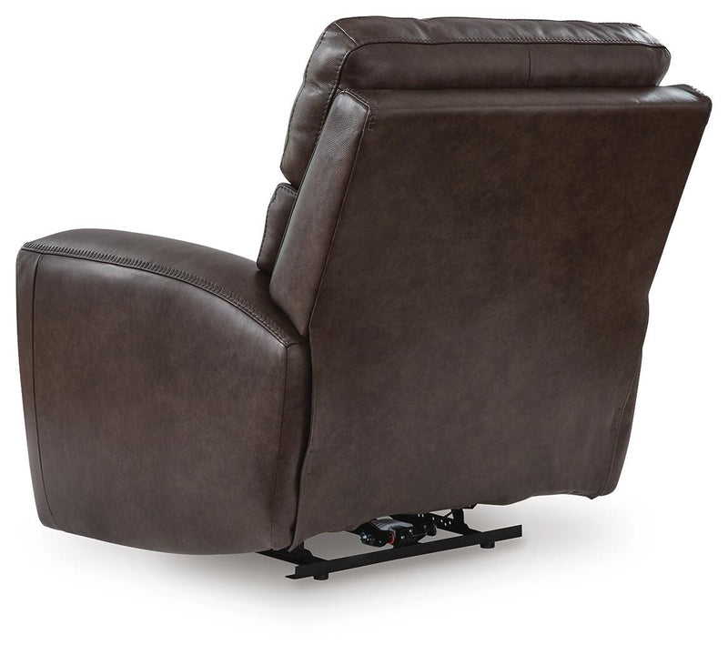 Crossplex Smoke Power Recliner - PCU6450613