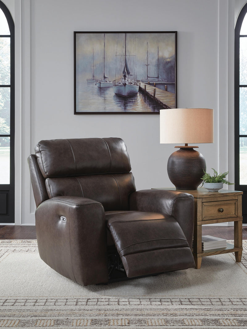 Crossplex Smoke Power Recliner - PCU6450613