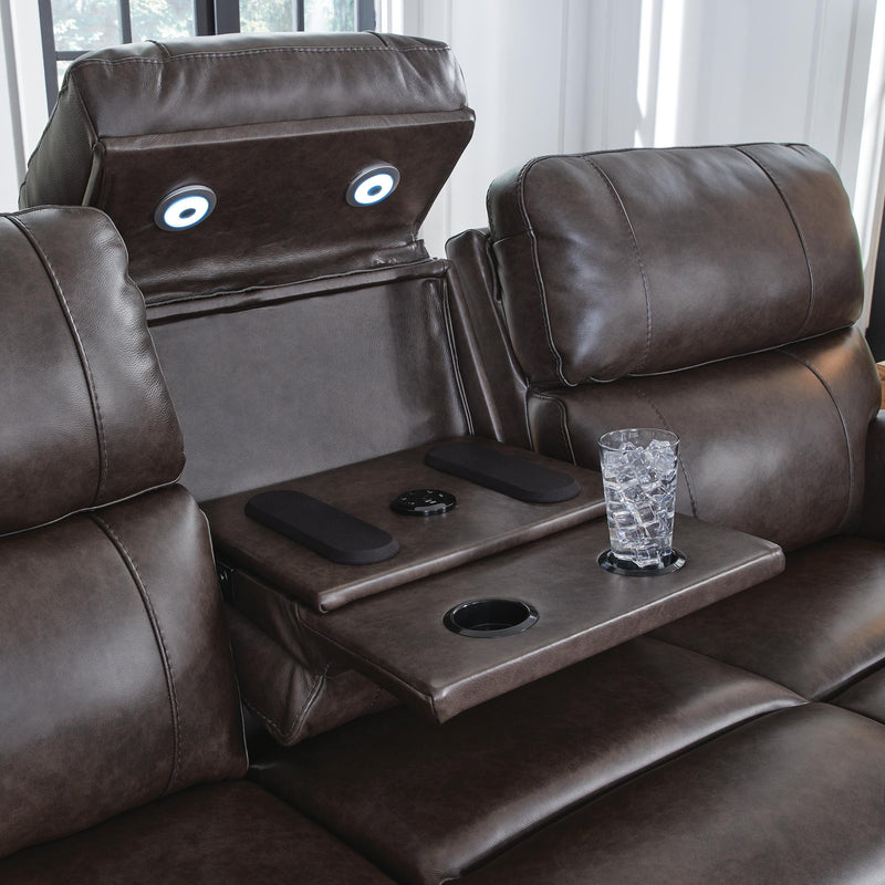 Crossplex Sofa and Loveseat in Smoke - PKG022064