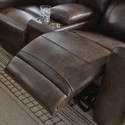 Crossplex Sofa and Loveseat in Smoke - PKG022064