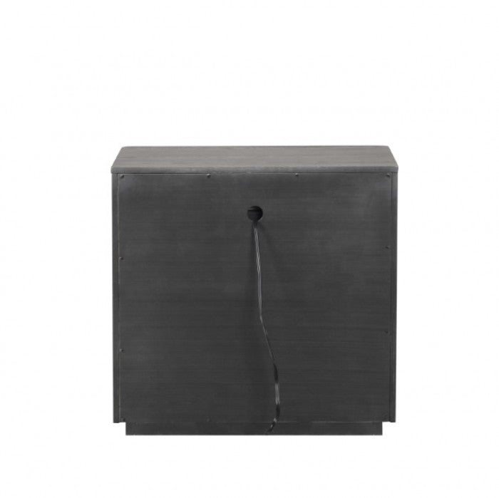 Crowthorne Warm Gray Nightstand - FM70100GY-N