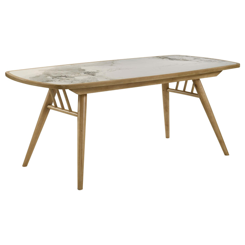 Croyden 73-inch Rectangular Dining Table Weathered Natural - 193731