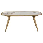 Croyden 73-inch Rectangular Dining Table Weathered Natural - 193731