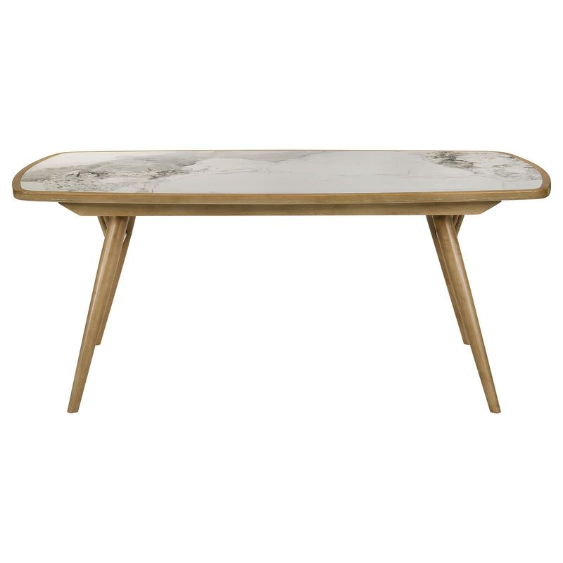 Croyden 73-inch Rectangular Dining Table Weathered Natural - 193731