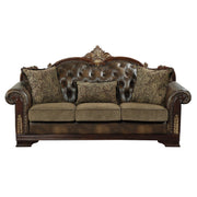Croydon Dark Cherry Living Room Set - Gate FurnitureLiving Room Set
