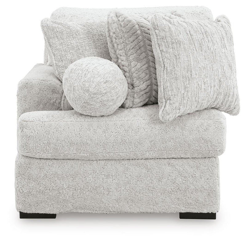 Cuddle Plush 3-Piece Sectional, Chair and Ottoman - PC59106U1