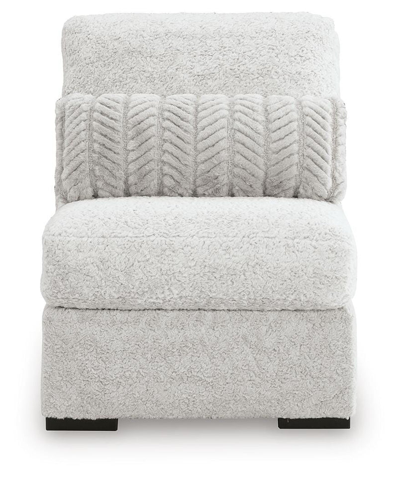 Cuddle Plush 3-Piece Sectional, Chair and Ottoman - PC59106U1