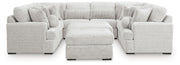 Cuddle Plush Arctic 10-Piece Sectional - PC59106S10