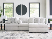 Cuddle Plush Arctic 3-Piece Sectional with Chaise - PC59106S1