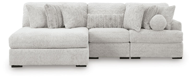 Cuddle Plush Arctic 3-Piece Sectional with Chaise - PC59106S7