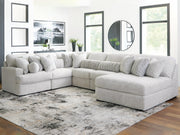 Cuddle Plush Arctic 6-Piece Sectional with Chaise - PC59106S3