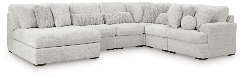 Cuddle Plush Arctic 6-Piece Sectional with Chaise - PC59106S8