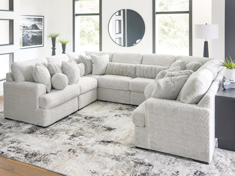 Cuddle Plush Arctic 8-Piece Sectional - PC59106S6