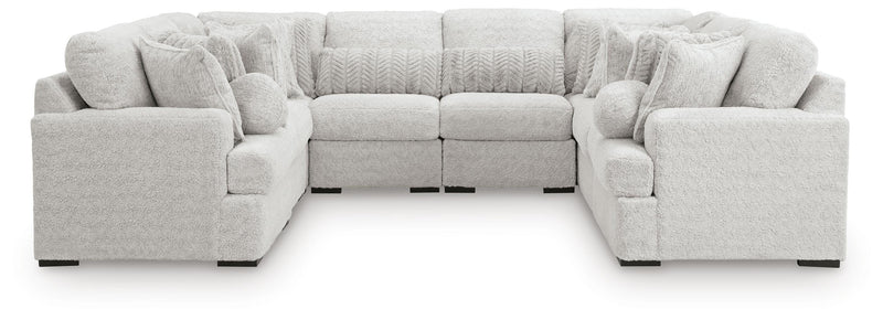 Cuddle Plush Arctic 8-Piece Sectional - PC59106S6