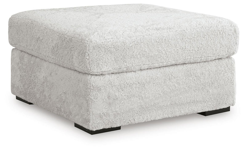 Cuddle Plush Arctic Oversized Accent Ottoman - PC5910608