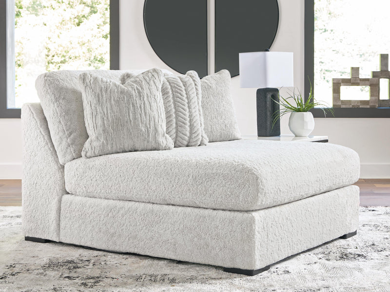 Cuddle Plush Arctic Oversized Armless Chaise - PC5910615