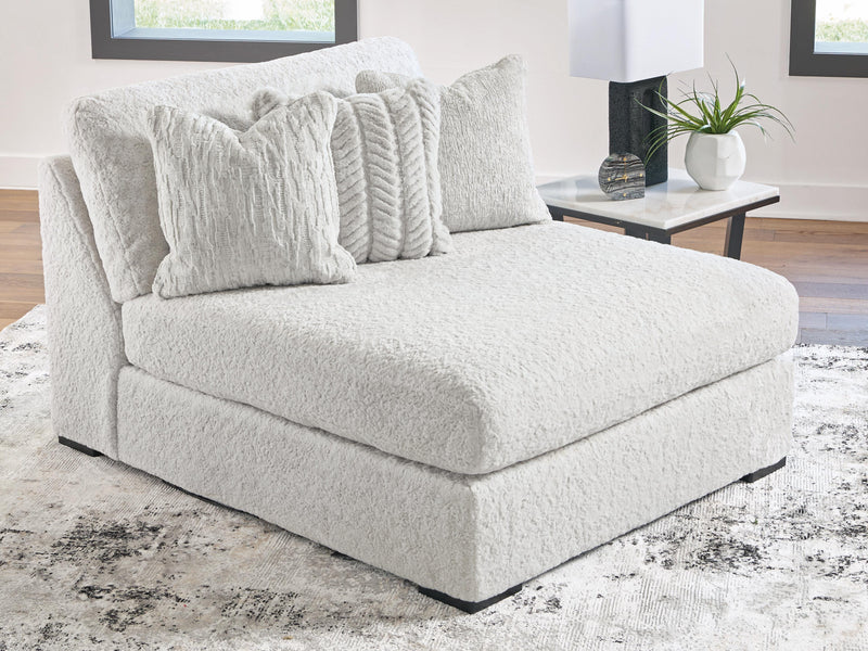 Cuddle Plush Arctic Oversized Armless Chaise - PC5910615