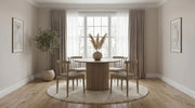 Cullen Dining Side Chair Upholstered Seat Natural Oak (Set of 2) - 193942NAT