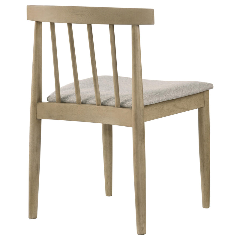 Cullen Dining Side Chair Upholstered Seat Natural Oak (Set of 2) - 193942NAT