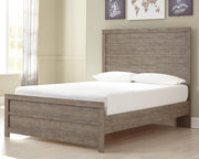 Culverbach Full Panel Bed with 2 Nightstands in Gray - PKG000731