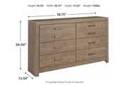 Culverbach Gray Dresser - Gate FurnitureDresser