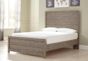 Culverbach Gray Full Panel Bed, Dresser and Chest - B070B32