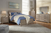 Culverbach Gray Full Panel Bed, Dresser and Chest - B070B32