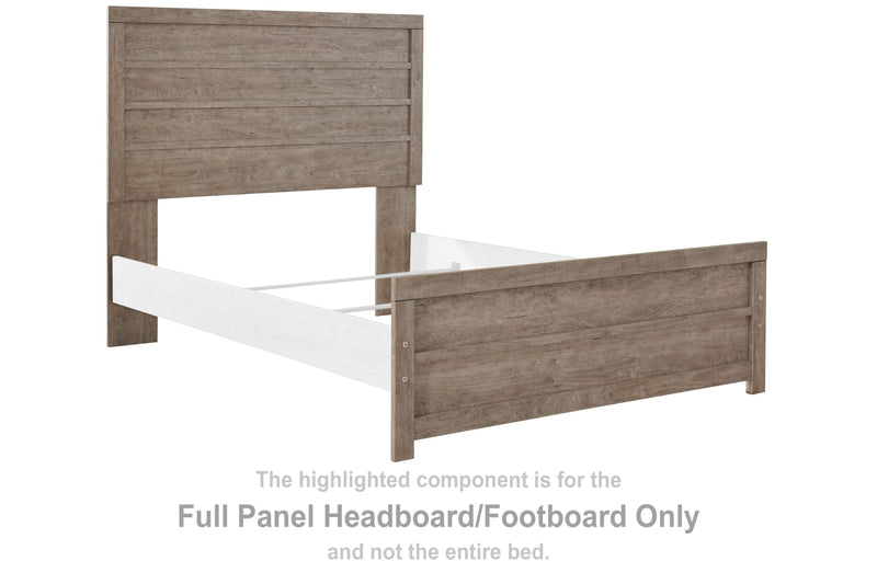 Culverbach Gray Full Panel Bed, Dresser and Chest - B070B32