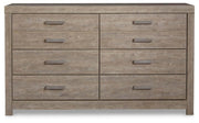Culverbach Gray Full Panel Bed, Dresser and Chest - B070B32