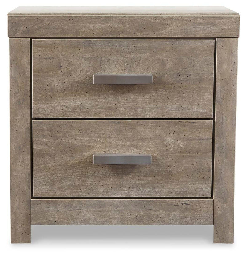 Culverbach Gray Full Panel Bed, Dresser, Chest and Nightstand - B070B18