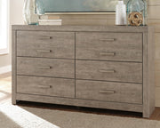 Culverbach Gray Full Panel Bed, Dresser, Chest and Nightstand - B070B18