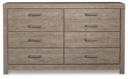 Culverbach Gray Full Panel Bed, Dresser, Chest and Nightstand - B070B18