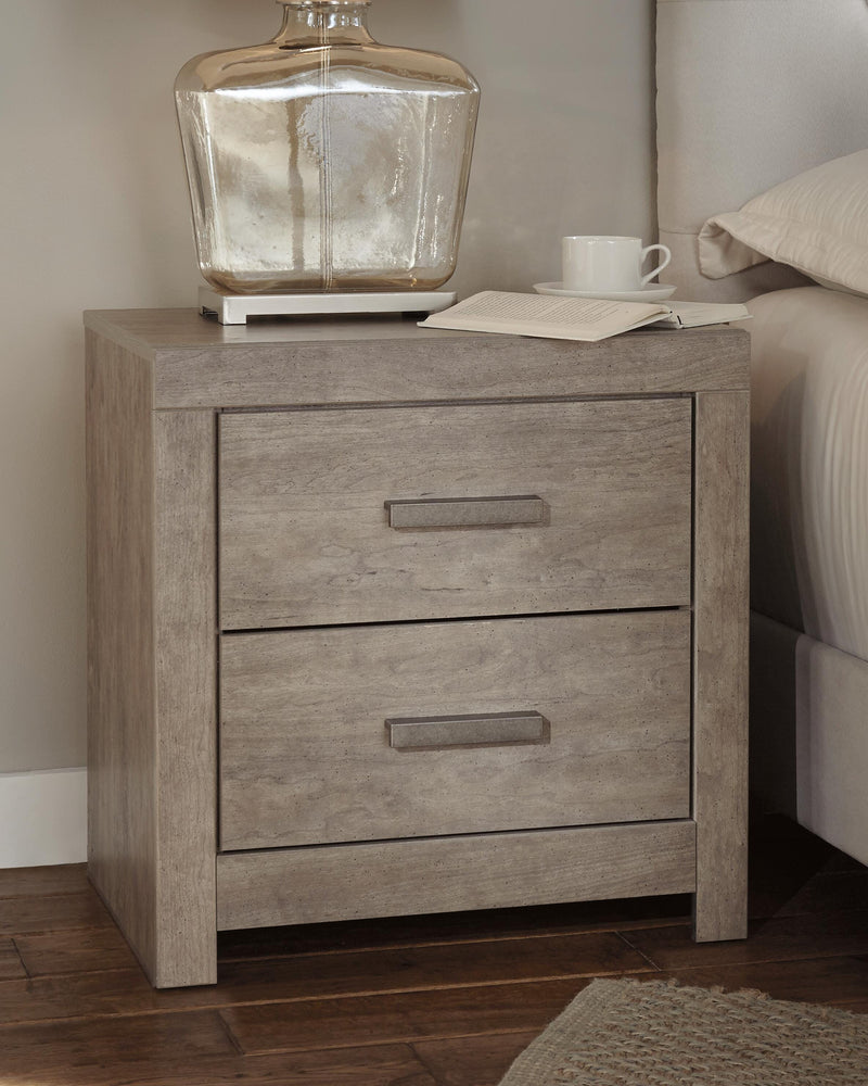Culverbach Gray Full Panel Bed, Dresser, Chest and Nightstand - B070B18