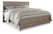 Culverbach Gray King Panel Bed - B070B10