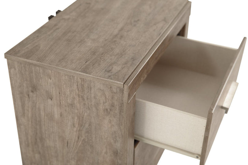 Culverbach Gray Nightstand - Gate FurnitureNightstand